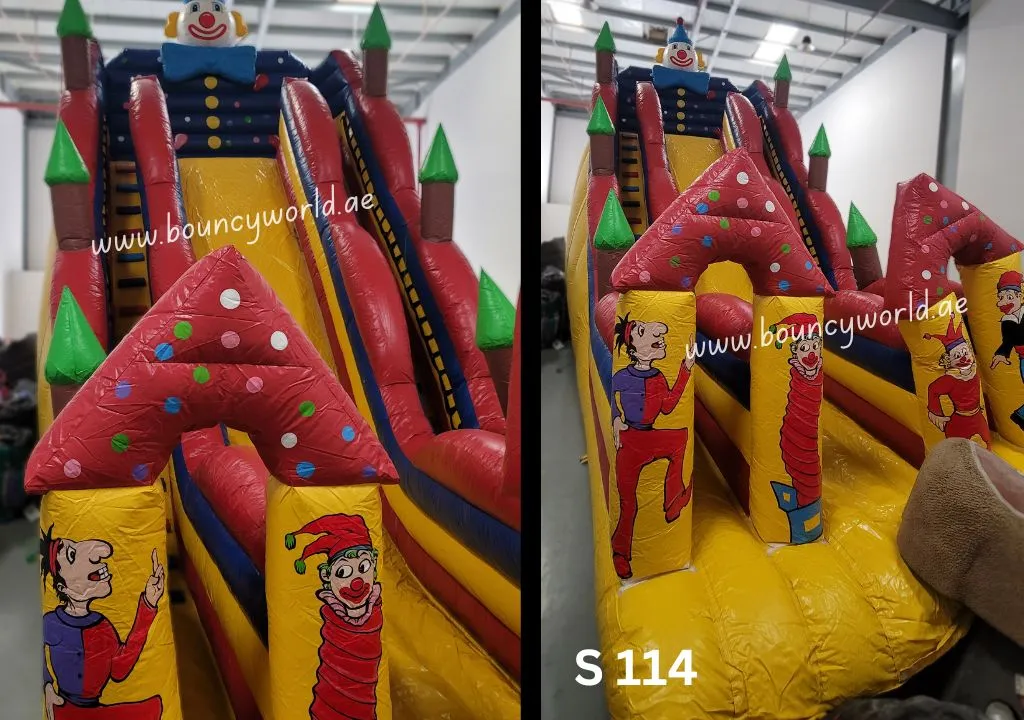 Clown Castle High Slide Code: S 114