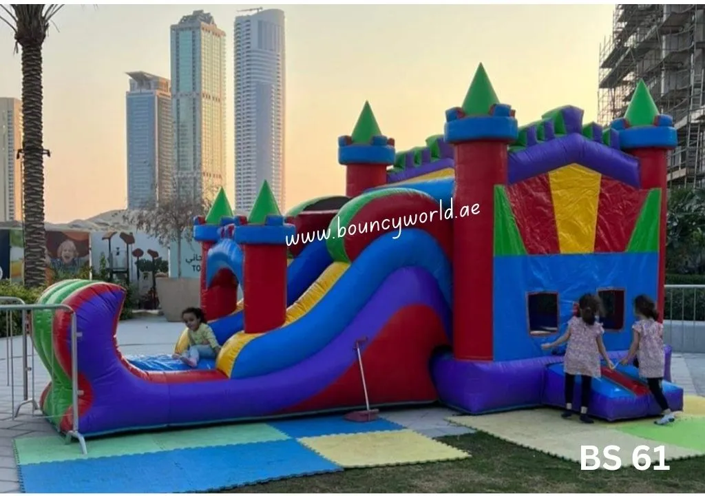 Gated Castle Bouncy Slide Code: BS 61