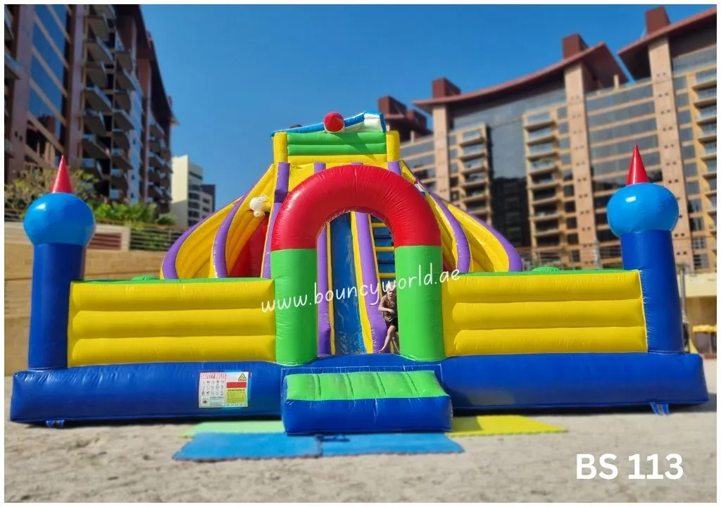 Huge Bouncy Area & 4 High Slides Code: BS 113