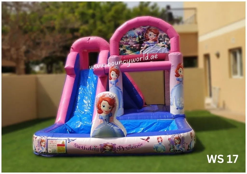 Princess Combo Pool Jumping Area & Water Slide Code: WS 17