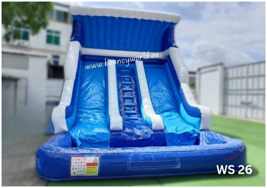 Blue Wave Double Pool & Double Slide Code: WS 26