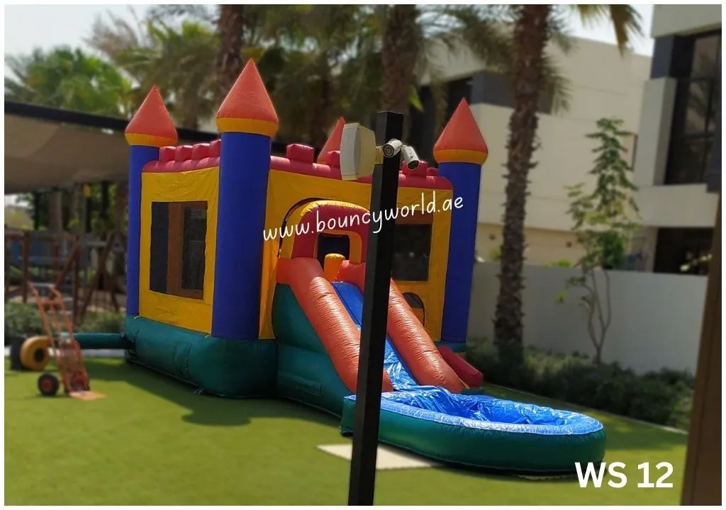 Water & Pool Castle Slide & Jump Code: WS 12